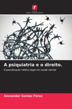 A psiquiatria e o direito.