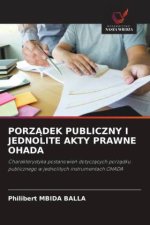 PORZADEK PUBLICZNY I JEDNOLITE AKTY PRAWNE OHADA