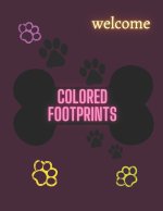 COLORED FOOTPRINTS