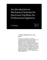 An Introduction to Mechanical Systems for Electronic Facilities for Professional Engineers