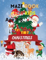 Christmas Maze Book For Kids