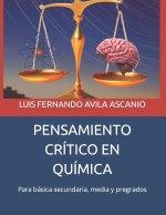 PENSAMIENTO CRÍTICO EN QUÍMICA
