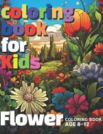 color book for kids - Flower