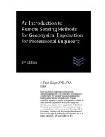 An Introduction to Remote Sensing Methods for Geophysical Exploration for Professional Engineers
