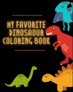 My Favorite Dinosaur Coloring Book