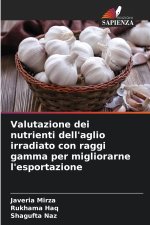 Valutazione dei nutrienti dell'aglio irradiato con raggi gamma per migliorarne l'esportazione