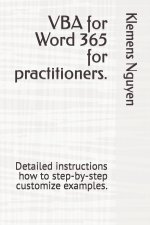 VBA for Word 365 for practitioners.