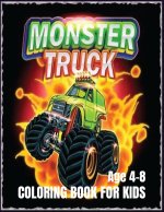 Monster Truck Coloring Book For Kids