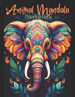 Animal Mandala Coloring Book