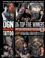 DGN tattoo mag Top Five Winners special edition #164, book of tattoos