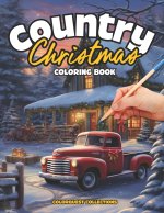Country Christmas Coloring Book