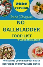 NO GALLBLADDER FOOD LIST