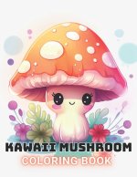 Kawaii Mushroom Coloring Book for Kids
