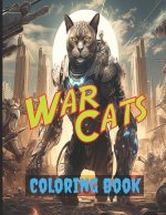 War Cats Coloring Book