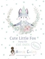 Cute Little Fox Aqua