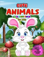 cute animals coloring book for kids