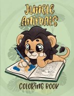 Jungle Animals - Coloring Books For Kids