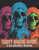 Creepy Horror Gothic Coloring Book