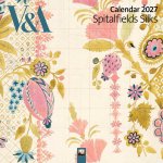 V&a: Spitalfields Silks Wall Calendar 2027 (Art Calendar)