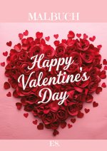 Malbuch Happy Valentine's Day 2 für deine Lieben zum Entspannen