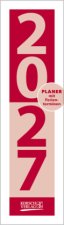 Streifenplaner Mini Rot 2027