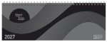 Tischkalender quer Professional Colourlux 2027 schwarz