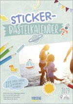 Fot-Malen-Basteln Bastelkalender mit Stickern 2027