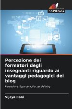Percezione dei formatori degli insegnanti riguardo ai vantaggi pedagogici dei blog