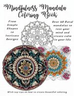 Mindfulness Floral Mandala Coloring Book