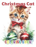 Christmas Cat Coloring Book