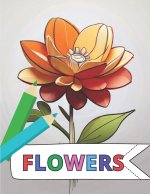 Flower Coloring Book