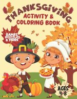 Thanksgiving Activity & Coloring Book