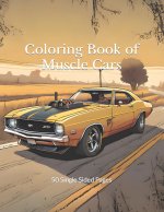 Coloring Book of Muscle Cars