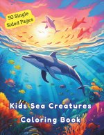 Kids Sea Creatures Coloring Book