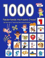 1000 Nederlands Haïtiaans Creool Geïllustreerd Tweetalig Woordenschatboek (Zwart-Wit Editie)