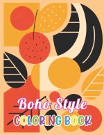 Boho Style Coloring Book