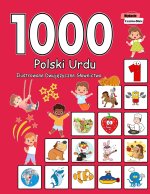 1000 Polski Urdu Ilustrowane Dwujęzyczne Słownictwo (Wydanie Czarno-Białe)