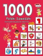 1000 Polski Szwedzki Ilustrowane Dwujęzyczne Słownictwo (Wydanie Czarno-Białe)