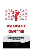 RISE ABOVE THE COMPETITION