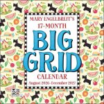 Mary Engelbreit's 2026-2027 17-Month Big Grid Wall Planner Calendar