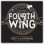 Fourth Wing Officially Licensed Fan Art 2027 Wall Calendar