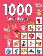 1000 Dansk Bulgarsk Illustreret Tosproget Ordforråd (Sort-Hvid Udgave)