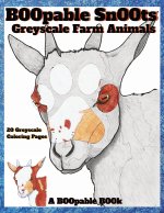 B00pable Farm Sn00ts Greyscale Farm Animals