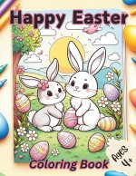 Happy Easter Coloring book for kids