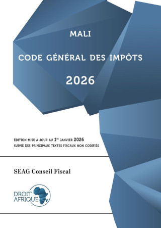 Mali - Code général des impôts 2026