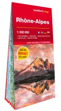 Rhône-Alpes 1/300.000 (carte grand format laminée)
