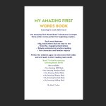MY AMAZING FIRST WORDS BOOK