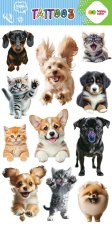Tatuaże zmywalne BEST FRIENDS 100x200mm Happy Color