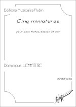 Cinq miniatures