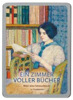 Ein Zimmer voller Bücher Postkarte VE 20